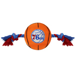 76R-3105 - Philadelphia 76ers - Nylon Basketball Rope Toy