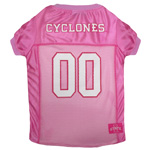 IS-4019 - Iowa State Cyclones - Pink Football Mesh Jersey