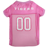 LSU-4019 - LSU Tigers - Pink Football Mesh Jersey