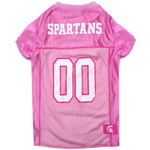 MS-4019 - Michigan State Spartans - Pink Mesh Jersey