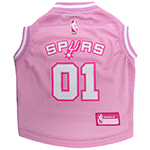 SPU-4048 - San Antonio Spurs - Pink Mesh Jersey