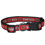WLD-3036 - Minnesota Wild� - Dog Collar