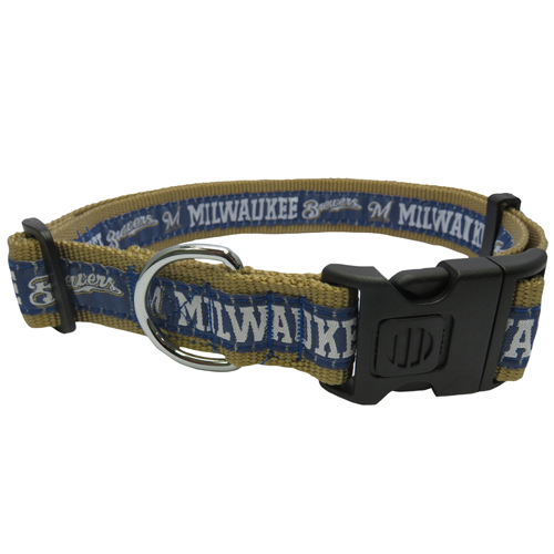 Milwaukee Brewers Extra Large Dog Collar