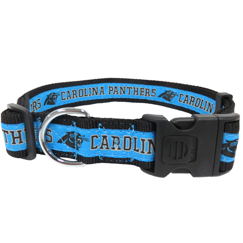 Carolina Panthers Extra Large Dog Collar