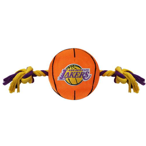 Los Angeles Lakers - Nylon Basketball Rope Toy