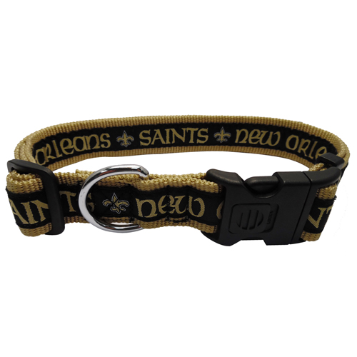 New Orleans Saints Extra Large Dog Collar