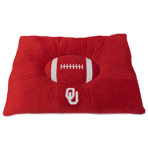 Oklahoma Sooners - Pet Pillow Bed