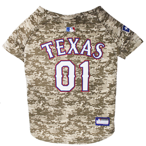 Texas Rangers - Camo jersey