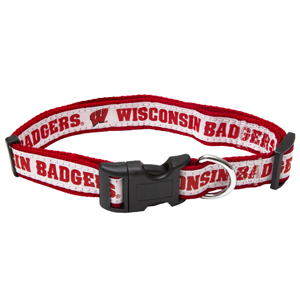 Wisconsin Badgers - Dog Collar