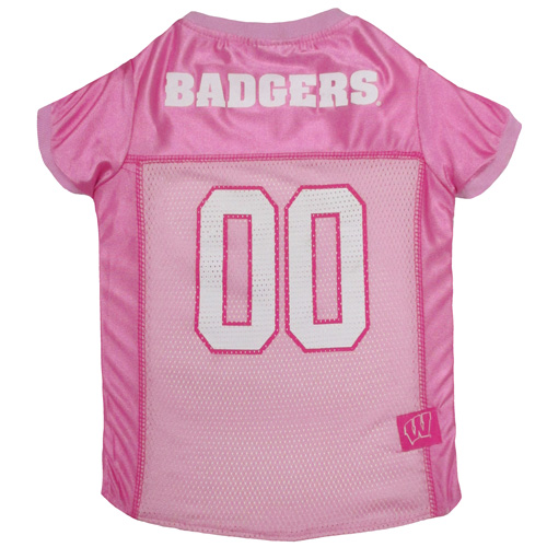 Wisconsin Badgers - Pink Mesh Jersey