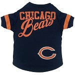CHI-4146 - Chicago Bear - Stripe Tee Shirt