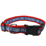 CUB-3036-XL - Chicago Cubs Extra Large Dog Collar