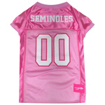 FSU-4019 - Florida State Seminoles Pink Mesh Football Jersey