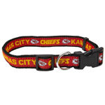 KCC-3036 - Kansas City Chiefs - Dog Collar