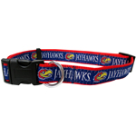 KU-3036 - University of Kansas Jayhawks - Dog Collar