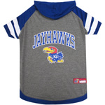 KU-4044 - University of Kansas Jayhawks - Hoodie Tee