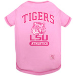 LSU-4016 - LSU Tigers - Pink Tee Shirt