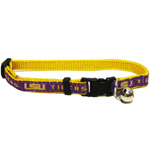 LSU-5010 - LSU Tigers - Cat Collar