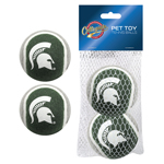 MS-3189 - Michigan State Spartans - Tennis Ball 2-Pack