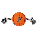 SPU-3105 - San Antonio Spurs - Nylon Basketball Rope Toy