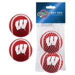 WI-3189 - Wisconsin Badgers - Tennis Ball 2-Pack