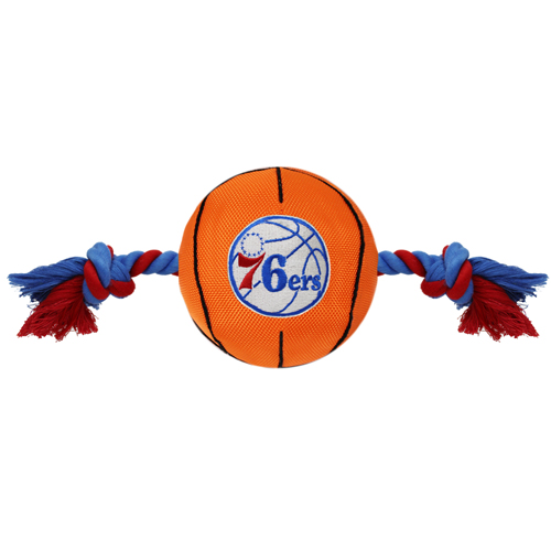 Philadelphia 76ers - Nylon Basketball Rope Toy