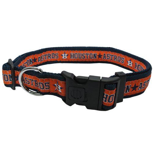 Houston Astros Extra Large Dog Collar