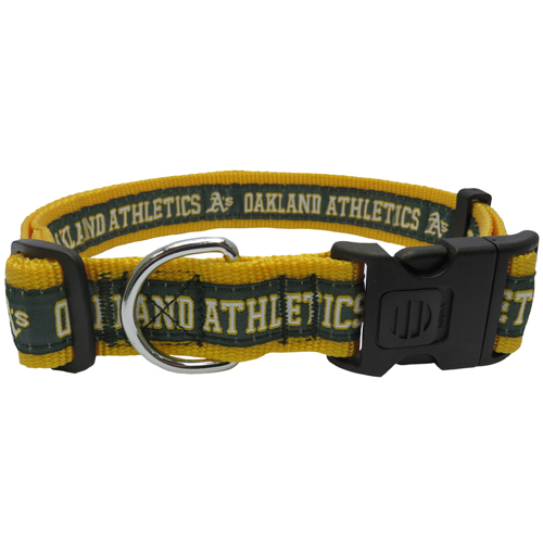 Oakland A`s Extra Large Dog Collar