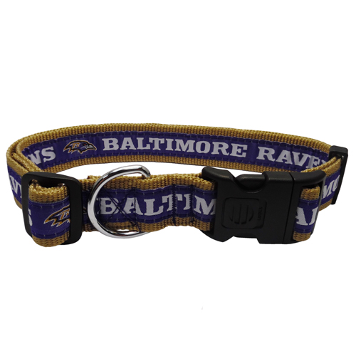 Baltimore Ravens Extra Large Dog Collar