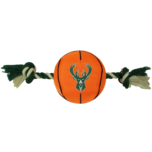 Milwaukee Bucks - Nylon Basketball Rope Toy