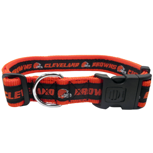 Cleveland Browns Extra Large Dog Collar