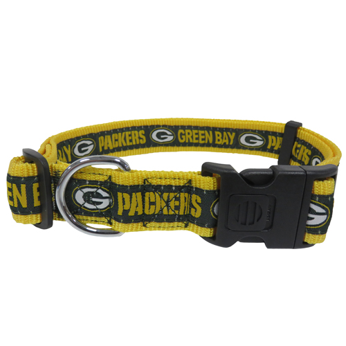 Green Bay Packers Extra Large Dog Collar