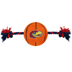 Uni. of Kansas Jayhawks - Nylon Basketball Toy