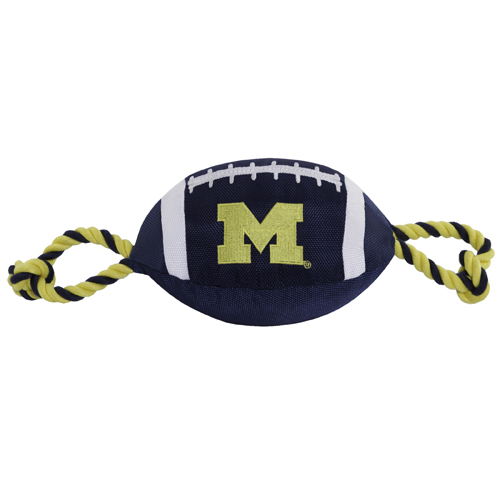Michigan Wolverines - Nylon Football Toy
