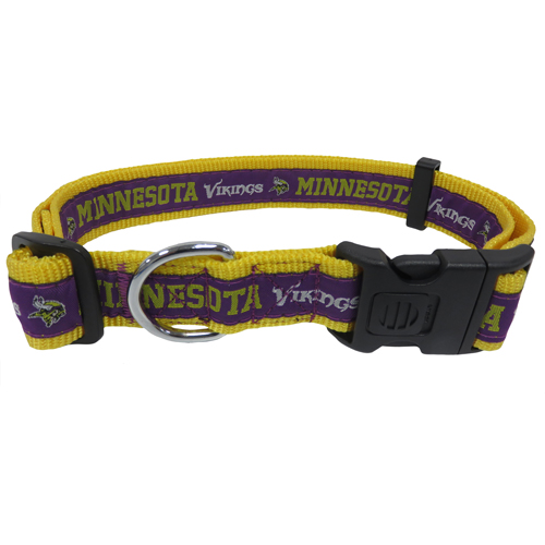 Minnesota Vikings Extra Large Dog Collar