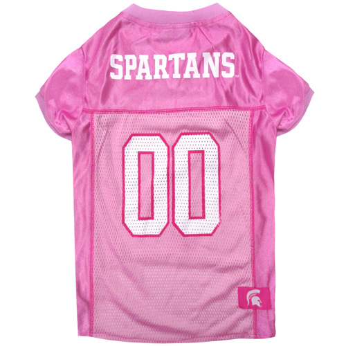 Michigan State Spartans - Pink Mesh Jersey