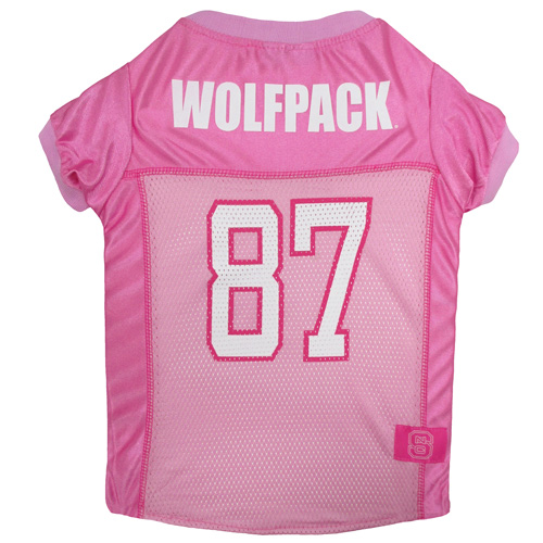 NC State Wolfpack - Pink Mesh Jersey		