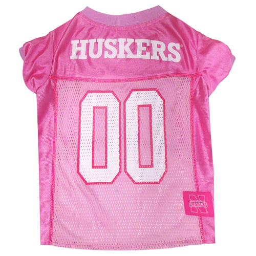 Nebraska Huskers - Pink Mesh Jersey