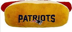 New England Patriots- Plush Hot Dog Toy