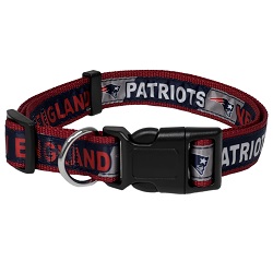 New England Patriots Satin Collar