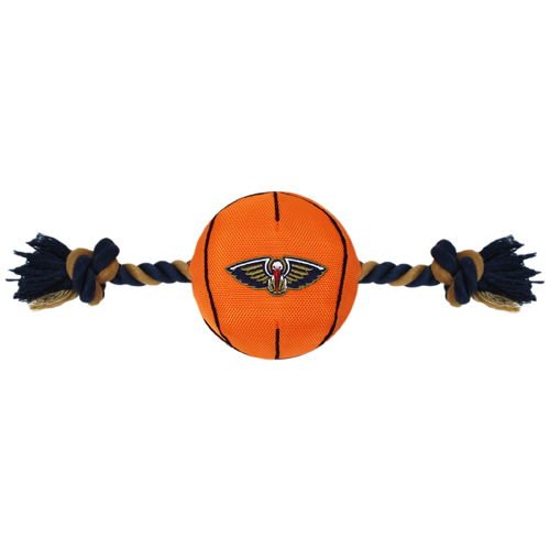 New Orleans Pelicans - Nylon Basketball Rope Toy