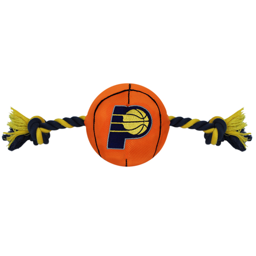 Indiana Pacers - Nylon Basketball Rope Toy