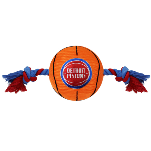 Detroit Pistons - Nylon Basketball Rope Toy