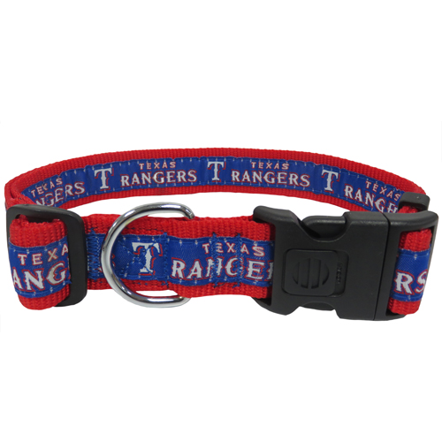 Texas Rangers Extra Large Dog Collar