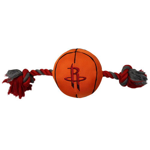 Houston Rockets - Nylon Basketball Rope Toy