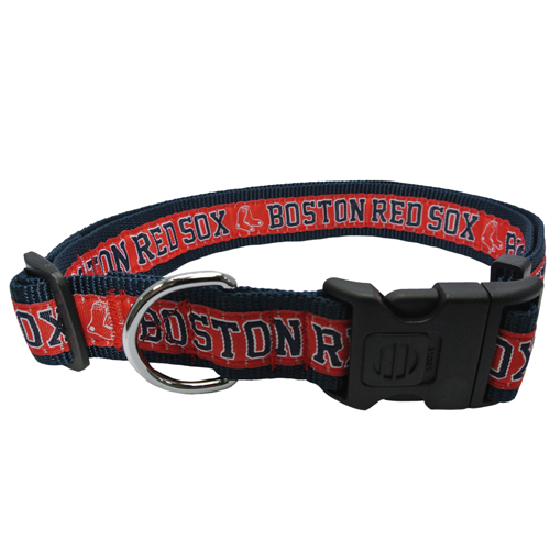 Boston Red Sox Extra Large Dog Collar