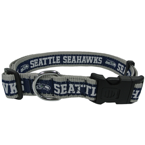 Seattle Seahawks Extra Large Dog Collar