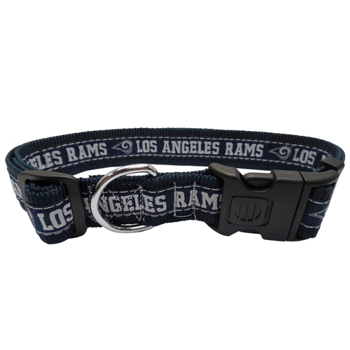 Los Angeles Rams Extra Large Dog Collar