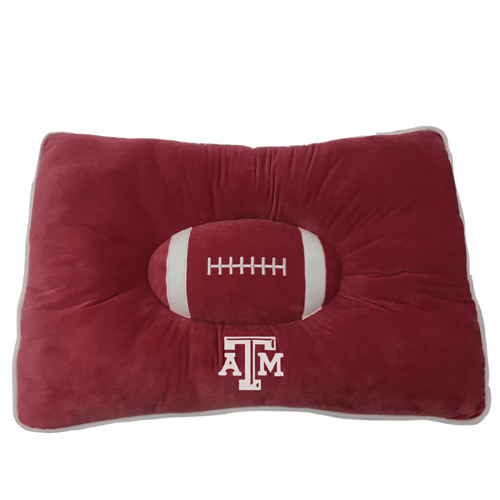 Texas A&M Aggies - Pet Pillow Bed