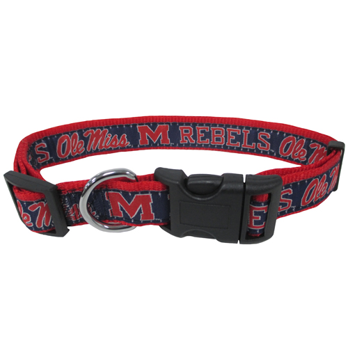 Mississippi Rebels - Dog Collar